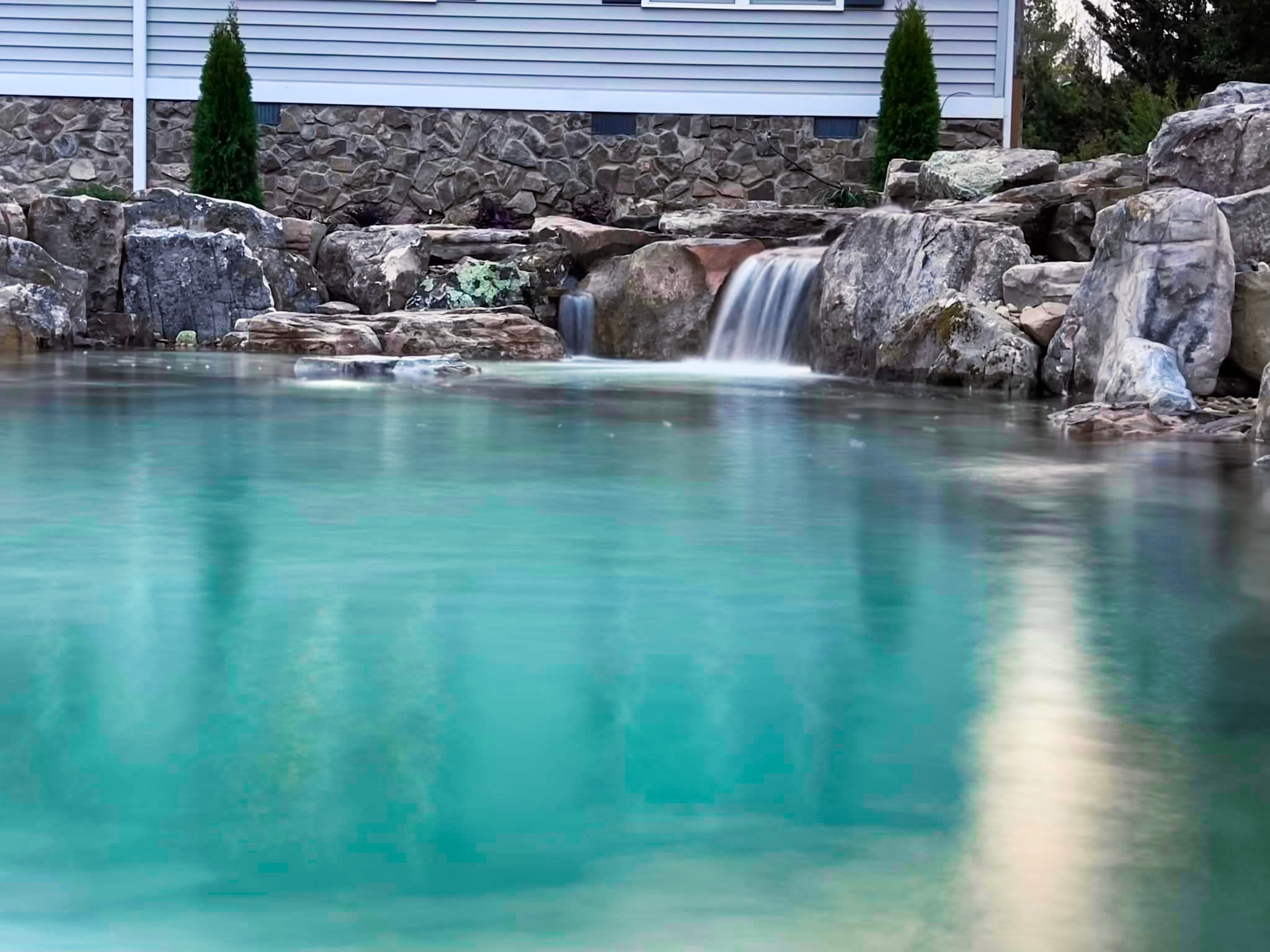 A closer look at Penthouse Apartments With Off Grid Natural Swimming Pools